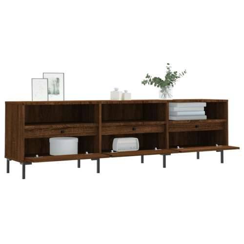 TV ormarić smeđa boja hrasta 150x30x44,5 cm konstruirano drvo - Smeđi hrast 1 Cijena