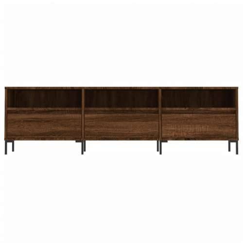 TV ormarić smeđa boja hrasta 150x30x44,5 cm konstruirano drvo - Smeđi hrast 1 Cijena