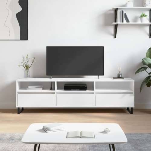 TV ormarić bijeli 150x30x44,5 cm od konstruiranog drva Cijena