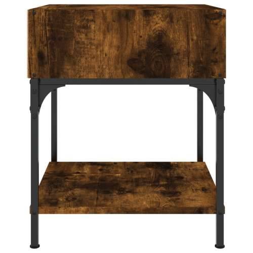 Noćni ormarići 2 kom boja hrasta 40x41x50 cm konstruirano drvo - Dimljeni hrast 2 Cijena