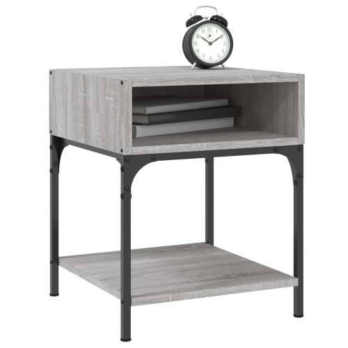 Noćni ormarići 2 kom boja hrasta 40x41x50 cm konstruirano drvo - Sivi hrast sonoma 2 Cijena