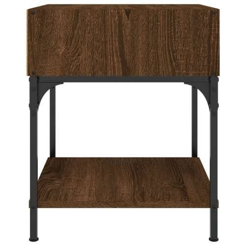 Noćni ormarići 2 kom boja hrasta 40x41x50 cm konstruirano drvo - Smeđi hrast 2 Cijena