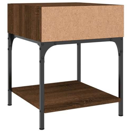 Noćni ormarići 2 kom boja hrasta 40x41x50 cm konstruirano drvo - Smeđi hrast 2 Cijena