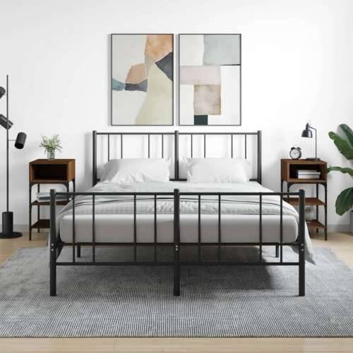Noćni ormarići 2 kom boja hrasta 35x34,5x70cm konstruirano drvo - Smeđi hrast 2 Cijena