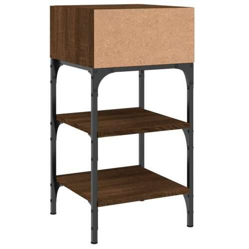 Noćni ormarići 2 kom boja hrasta 35x34,5x70cm konstruirano drvo - Smeđi hrast 2 Cijena