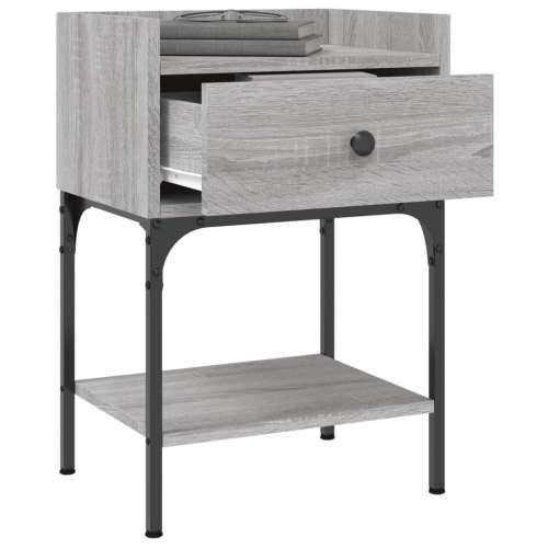 Noćni ormarići 2 kom boja hrasta 40,5x31x60cm konstruirano drvo - Sivi hrast sonoma 2 Cijena