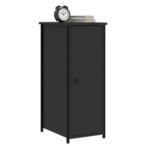 Noćni ormarići 2 kom crni 32 x 42 x 80 cm od konstruiranog drva - Crna 2 Cijena
