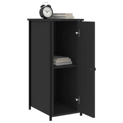 Noćni ormarići 2 kom crni 32 x 42 x 80 cm od konstruiranog drva - Crna 2 Cijena
