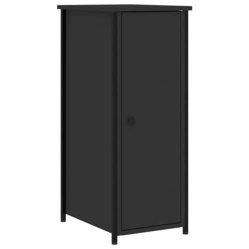 Noćni ormarići 2 kom crni 32 x 42 x 80 cm od konstruiranog drva - Crna 2 Cijena