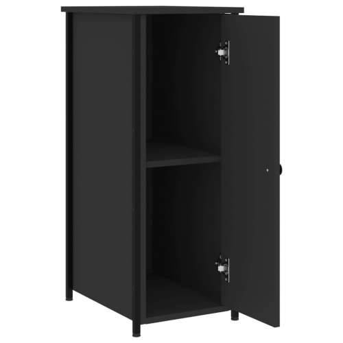 Noćni ormarići 2 kom crni 32 x 42 x 80 cm od konstruiranog drva - Crna 2 Cijena