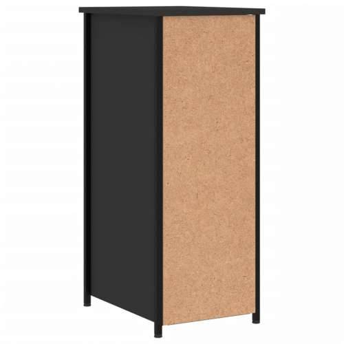 Noćni ormarići 2 kom crni 32 x 42 x 80 cm od konstruiranog drva - Crna 2 Cijena