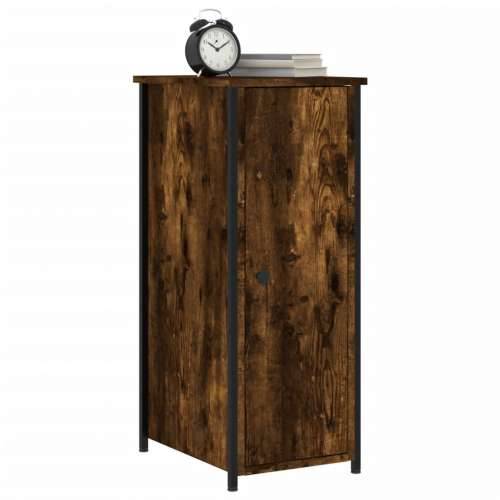 Noćni ormarići 2 kom boja hrasta 32x42x80 cm konstruirano drvo - Dimljeni hrast 2 Cijena
