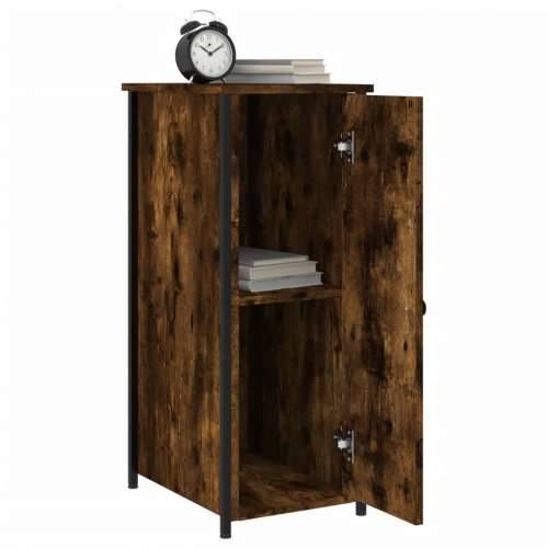 Noćni ormarići 2 kom boja hrasta 32x42x80 cm konstruirano drvo - Dimljeni hrast 2 Cijena