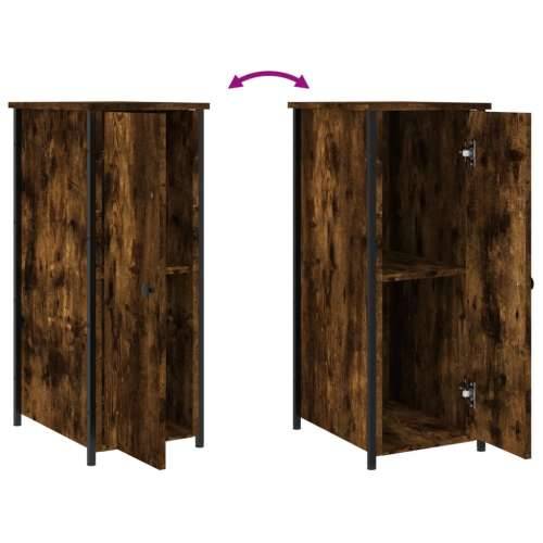 Noćni ormarići 2 kom boja hrasta 32x42x80 cm konstruirano drvo - Dimljeni hrast 2 Cijena