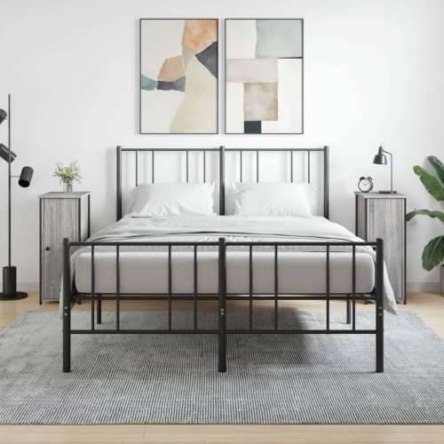 Noćni ormarići 2 kom boja hrasta 32x42x80 cm konstruirano drvo - Sivi hrast sonoma 2 Cijena