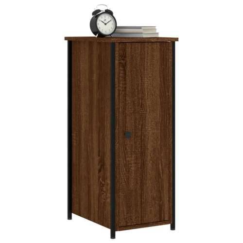 Noćni ormarići 2 kom boja hrasta 32x42x80 cm konstruirano drvo - Smeđi hrast 2 Cijena