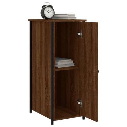 Noćni ormarići 2 kom boja hrasta 32x42x80 cm konstruirano drvo - Smeđi hrast 2 Cijena
