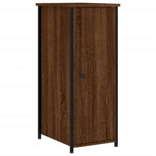 Noćni ormarići 2 kom boja hrasta 32x42x80 cm konstruirano drvo - Smeđi hrast 2 Cijena