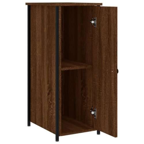 Noćni ormarići 2 kom boja hrasta 32x42x80 cm konstruirano drvo - Smeđi hrast 2 Cijena