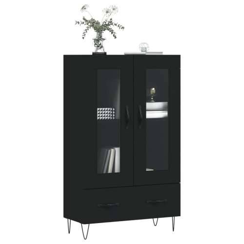 Visoka komoda crna 69,5 x 31 x 115 cm od konstruiranog drva - Crna 1 Cijena