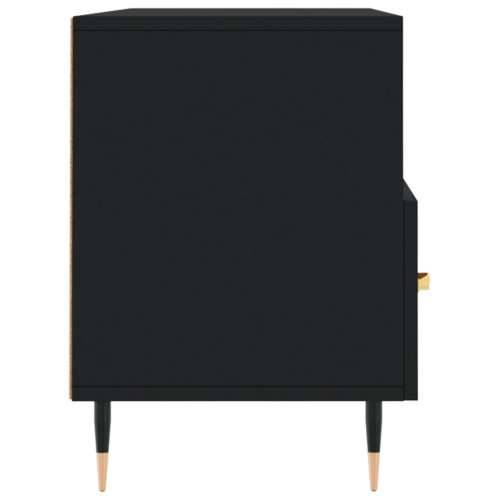 TV ormarić crni 102 x 36 x 50 cm od konstruiranog drva - Crna 1 Cijena