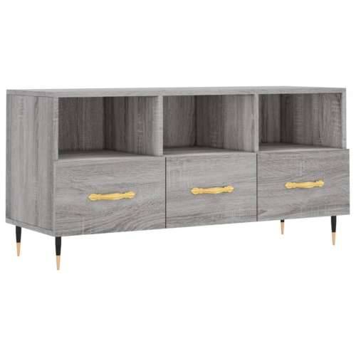 TV ormarić boja hrasta sonome 102x36x50 cm konstruirano drvo - Sivi hrast sonoma 1 Cijena