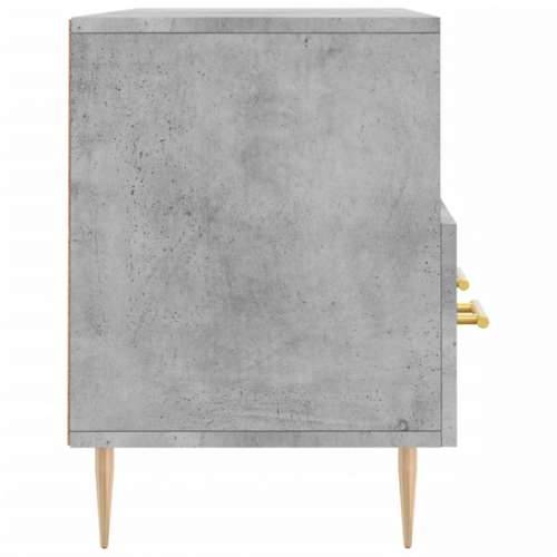 TV ormarić boja betona 102 x 36 x 50 cm od konstruiranog drva - Beton siva 1 Cijena