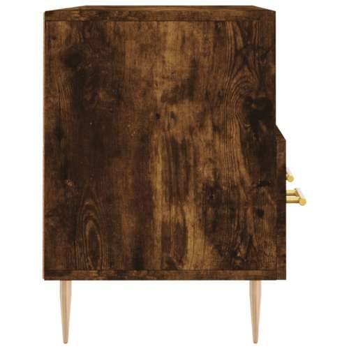 TV ormarić boja dimljenog hrasta 102x36x50 cm konstruirano drvo - Dimljeni hrast 1 Cijena
