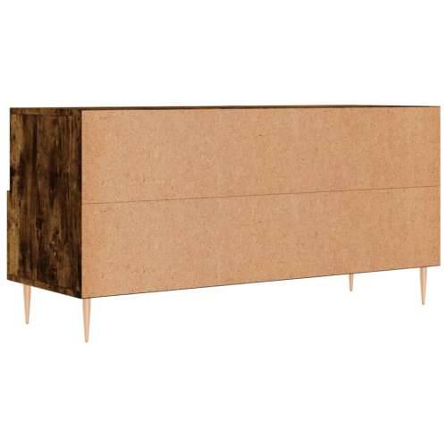 TV ormarić boja dimljenog hrasta 102x36x50 cm konstruirano drvo - Dimljeni hrast 1 Cijena