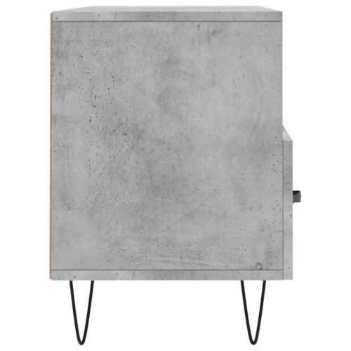 TV ormarić boja betona 102 x 36 x 50 cm od konstruiranog drva - Beton siva 1 Cijena
