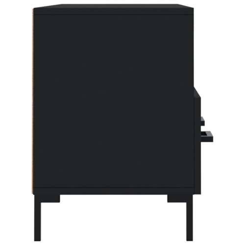 TV ormarić crni 102 x 36 x 50 cm od konstruiranog drva - Crna 1 Cijena