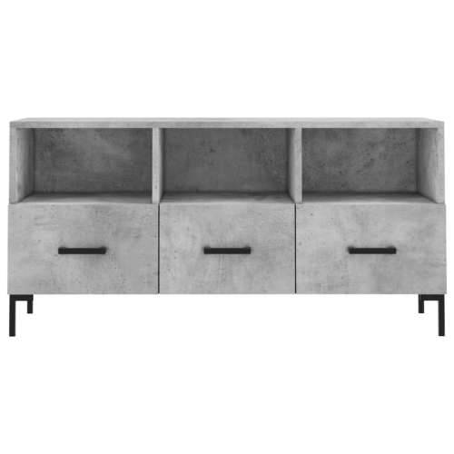 TV ormarić boja betona 102 x 36 x 50 cm od konstruiranog drva - Beton siva 1 Cijena