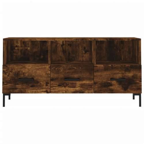 TV ormarić boja dimljenog hrasta 102x36x50 cm konstruirano drvo - Dimljeni hrast 1 Cijena