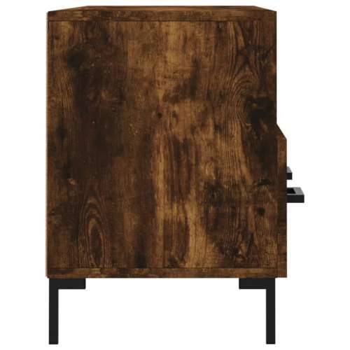 TV ormarić boja dimljenog hrasta 102x36x50 cm konstruirano drvo - Dimljeni hrast 1 Cijena