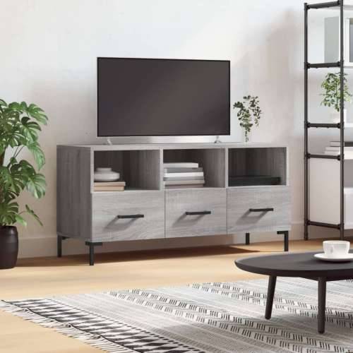 TV ormarić boja hrasta sonome 102x36x50 cm konstruirano drvo - Sivi hrast sonoma 1 Cijena