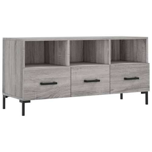 TV ormarić boja hrasta sonome 102x36x50 cm konstruirano drvo - Sivi hrast sonoma 1 Cijena