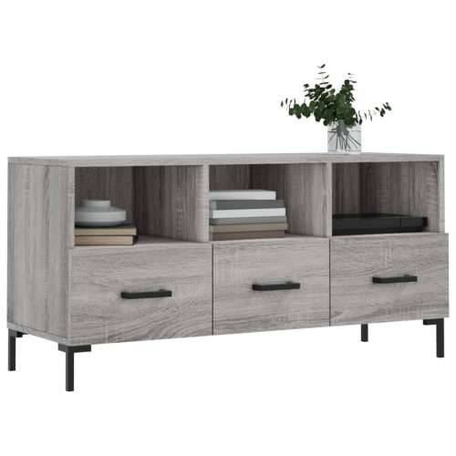 TV ormarić boja hrasta sonome 102x36x50 cm konstruirano drvo - Sivi hrast sonoma 1 Cijena