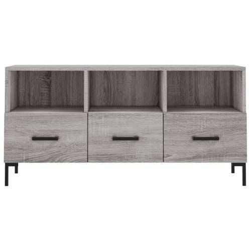 TV ormarić boja hrasta sonome 102x36x50 cm konstruirano drvo - Sivi hrast sonoma 1 Cijena