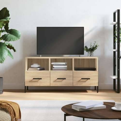 TV ormarić boja hrasta sonome 102x36x50 cm konstruirano drvo - sonoma hrast 1 Cijena