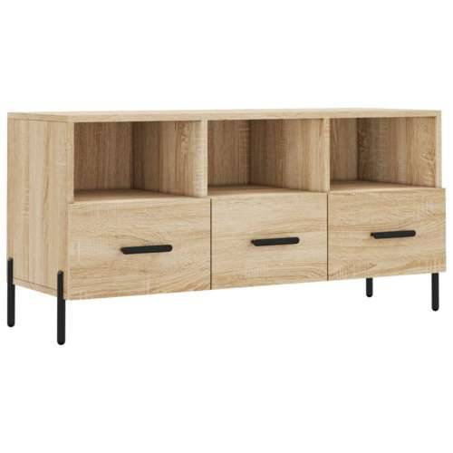 TV ormarić boja hrasta sonome 102x36x50 cm konstruirano drvo - sonoma hrast 1 Cijena