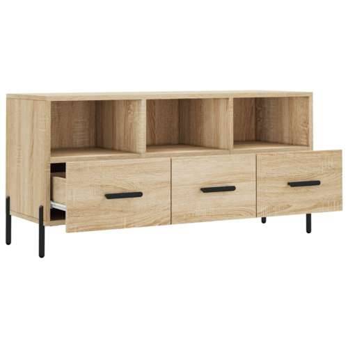 TV ormarić boja hrasta sonome 102x36x50 cm konstruirano drvo - sonoma hrast 1 Cijena