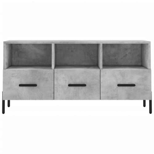 TV ormarić boja betona 102 x 36 x 50 cm od konstruiranog drva - Beton siva 1 Cijena