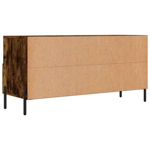 TV ormarić boja dimljenog hrasta 102x36x50 cm konstruirano drvo - Dimljeni hrast 1 Cijena