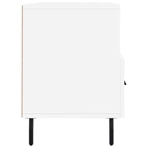 TV ormarić bijeli 102 x 36 x 50 cm od konstruiranog drva - Bijela 1 Cijena