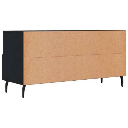 TV ormarić crni 102 x 36 x 50 cm od konstruiranog drva - Crna 1 Cijena