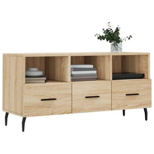 TV ormarić boja hrasta sonome 102x36x50 cm konstruirano drvo - sonoma hrast 1 Cijena