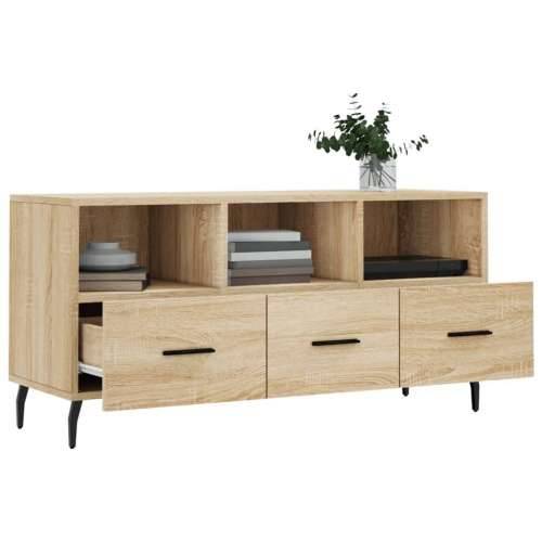 TV ormarić boja hrasta sonome 102x36x50 cm konstruirano drvo - sonoma hrast 1 Cijena