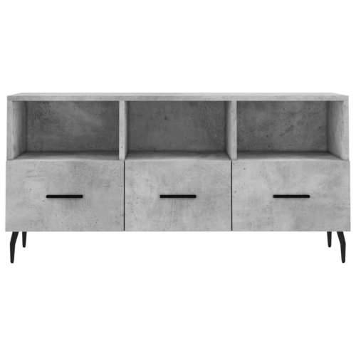 TV ormarić boja betona 102 x 36 x 50 cm od konstruiranog drva - Beton siva 1 Cijena