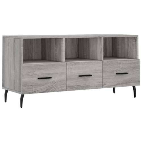 TV ormarić boja hrasta sonome 102x36x50 cm konstruirano drvo - Sivi hrast sonoma 1 Cijena
