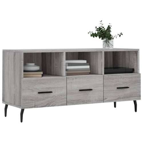TV ormarić boja hrasta sonome 102x36x50 cm konstruirano drvo - Sivi hrast sonoma 1 Cijena